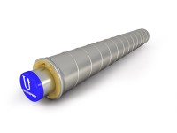 ППУ изоляция труб 133/250 ОЦ - АО "Уралчермет" - Производственный комплекс по нанесению изоляционных покрытий для трубопроводов